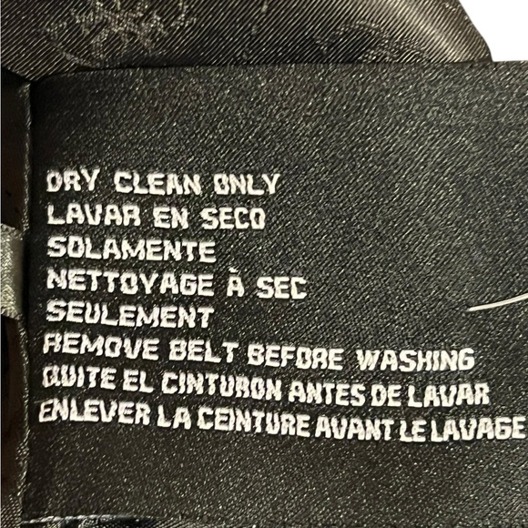 Guess Black and White Houndstooth Coat - Picture 12 of 15